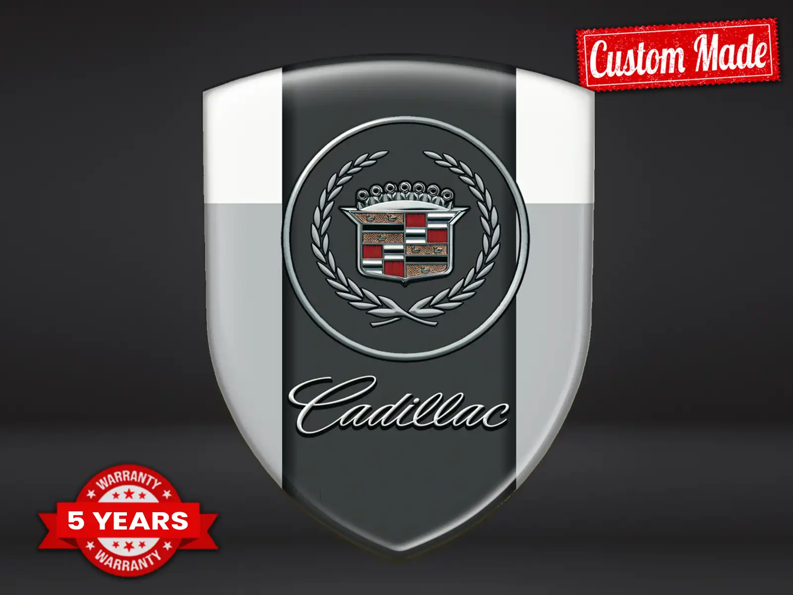 Cadillac Emblèmes Automobile Pro Max Durable Stylé Moderne ST